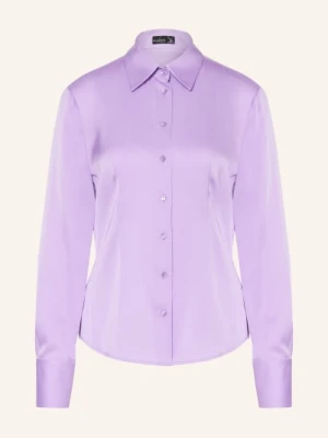 Van Laack Bluzka Koszulowa Vl-Uliz-Xx Z Jedwabiu lila