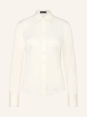 Van Laack Bluzka Koszulowa Vl-Uliz-Xx Z Jedwabiu weiss