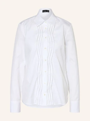 Van Laack Bluzka Vl-Cellies-Pb Z Kamieniami Ozdobnymi weiss