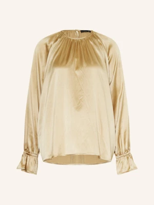 Van Laack Bluzka Vl-Dilja-Xx Z Jedwabiu gold