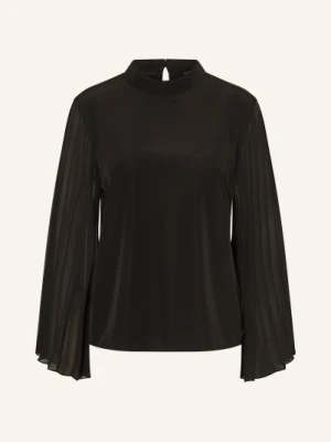 Van Laack Bluzka Vl-Ozias-Xx Z Mieszanki Materiałów schwarz