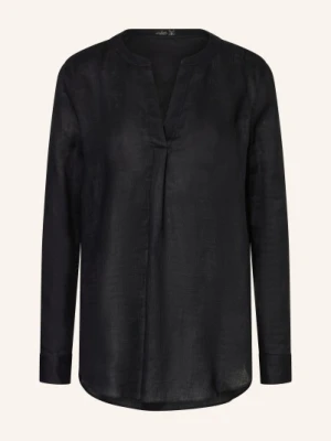 Van Laack Bluzka Vl-Ponny-Br Z Lnu blau