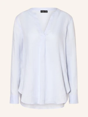 Van Laack Bluzka Vl-Ponny-Br Z Lnu blau