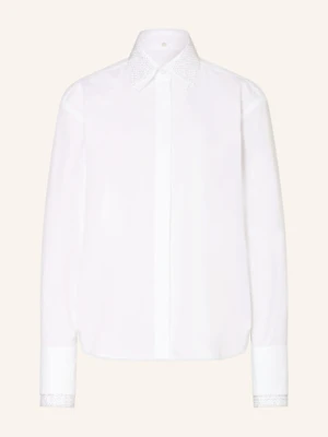 Van Laack Bluzka Xylas Z Ozdobnymi Kamykami weiss