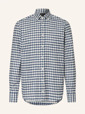 Van Laack Koszula Flanelowa Vl-Roy-Tfk Tailor Fit blau