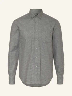 Van Laack Koszula Flanelowa Vl-Roy-Tfk Tailor Fit grau