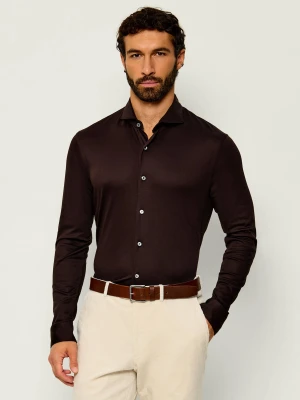 van Laack Koszula | Slim Fit brązowy