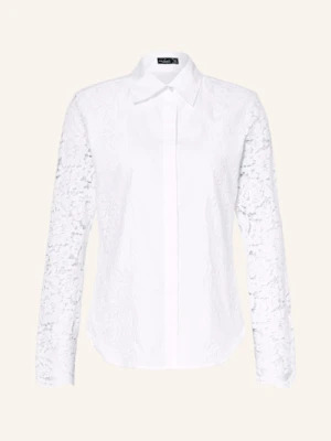 Van Laack Koszula Vl-Cellai-Fo Z Koronką weiss