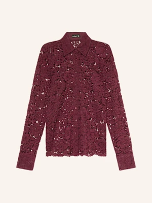 Van Laack Koszula Vl-Cellai-O Z Koronki rot