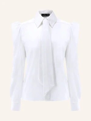 Van Laack Koszula Vl-Livia-Xx Ze Zdejmowaną Kokardą weiss
