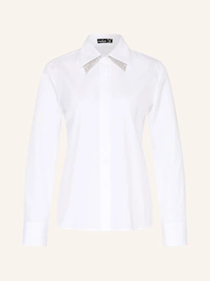 Van Laack Koszula Vl-Tawia-Svpb Z Ozdobnymi Kamykami weiss