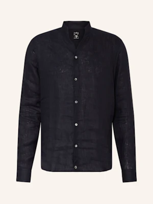 Van Laack Koszula Z Lnu Vl-Rudo-K Slim Fit blau