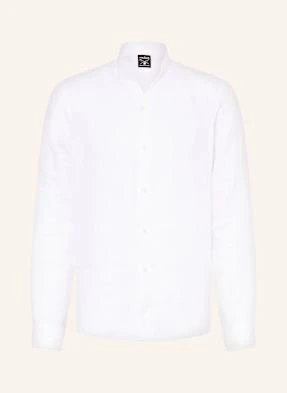 Van Laack Koszula Z Lnu Vl-Rudo-K Slim Fit weiss