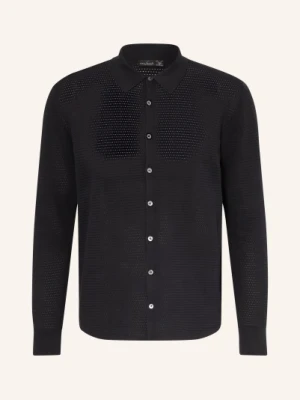 Van Laack Koszulka Z Dzianiny Vl-Safino-Xx O Kroju Regular Fit blau