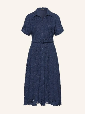 Van Laack Sukienka Z Koronki blau