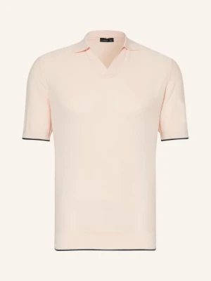 Van Laack Sweter Polo Vl-Silus-f1 weiss