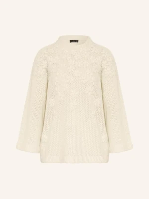 Van Laack Sweter Z Rękawem 3/4 weiss