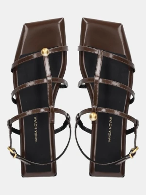 Vanda Novak sandały skórzane Bianca