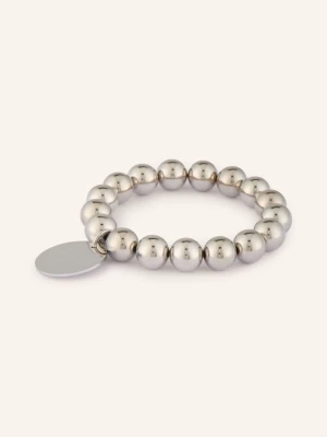 Vanessa Baroni Bransoletka Mini Beads Flex silber SREBRNY