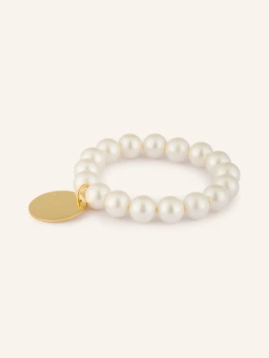 Vanessa Baroni Bransoletka Mini Beads Flex weiss