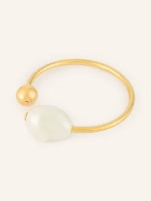 Vanessa Baroni Bransoletka Pearl Bangle gold