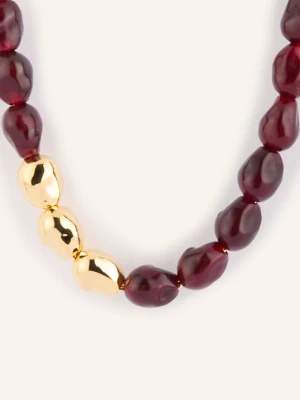Vanessa Baroni Łańcuszek Organic Pearl rot