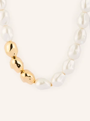Vanessa Baroni Łańcuszek Organic Pearl weiss