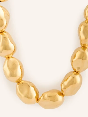 Vanessa Baroni Naszyjnik Big Organic Pearl gold