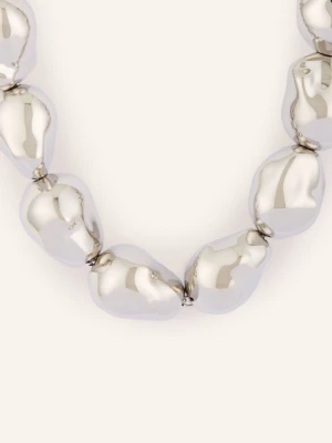 Vanessa Baroni Naszyjnik Big Organic Pearl silber SREBRNY