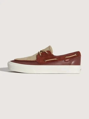 Vans 2-Eyelet Boat Shoe mokasyny skórzane brązowy