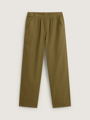 Vans - Addison Barrel Pant Olive Brown, male, Beżowy