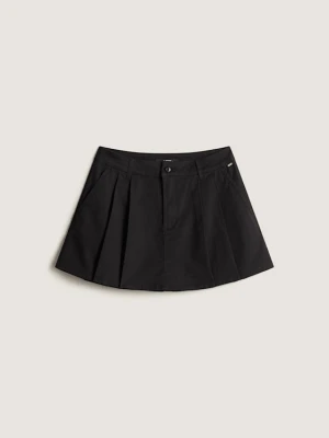Vans - Authentic Chino Mini Skirt Black, female, Czarny, Size: