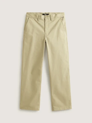 Vans - Authentic Chino Straight Pant ELM, male, Beżowy, Size: