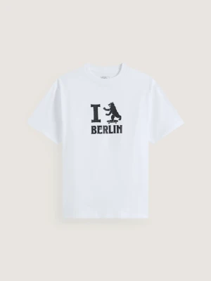 Vans - Berlin Skate SS Tee WHITE, male, Biały