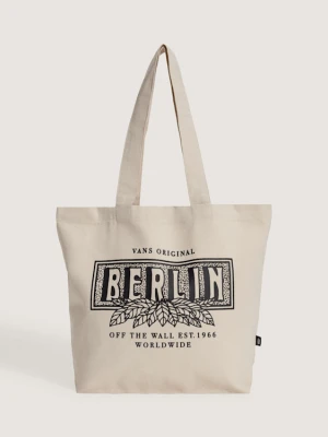 Vans - Berlin Tote Natural, male, Beżowy, Size: