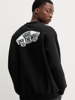 Vans bluza bawełniana czarny