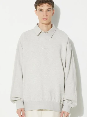 Vans bluza bawełniana Premium Standards Crew Fleece LX męska kolor beżowy melanżowa VN000GBWRKZ1