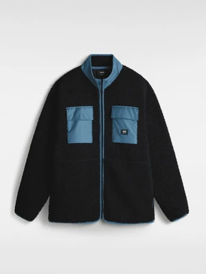 Vans - Bluza Debrusk Loose Sherpa Full, male, Czarny, Size: