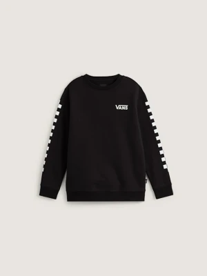 Vans - Bluza dla dzieci Exposition Check II Crew (8-14 lat)unisex, Czarny, Size:
