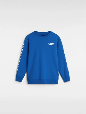 Vans - Bluza dla dzieci Exposition Check II Crew (8-14 lat)unisex, Niebieski, Size: