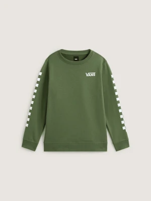 Vans - Bluza dziecięca Exposition Check (8-14 lat)unisex, Zielony, Size: