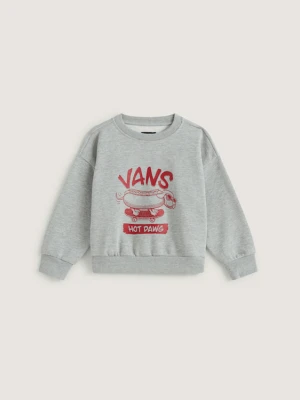 Vans - Bluza dziecięca Hot Dawg Crew (2-8 lat)unisex, Szary