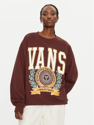 Vans Bluza First Team VN000HCF Brązowy Loose Fit