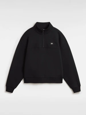 Vans - Bluza Leighton Mock Neck, female, Czarny, Size: