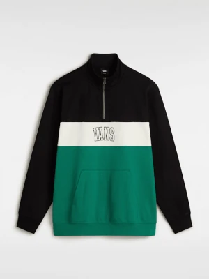 Vans - Bluza Logo Vintage Colorblock Half, male, Czarny, Size: