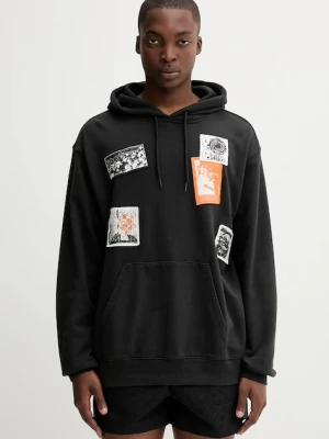 Vans bluza męska kolor czarny z kapturem z aplikacją VN000PAZBLK1