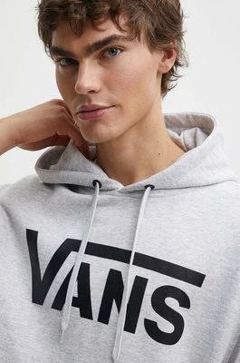 Vans bluza męska kolor szary z kapturem z nadrukiem VN000HNX1QI1