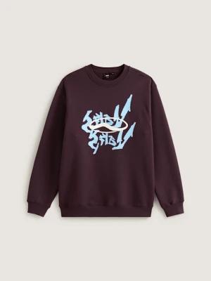 Vans - Bluza Mirror V Loose, male, Niebieski, Size: