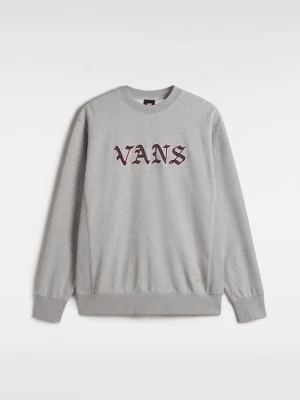 Vans - Bluza Original Standards Ye Olde Vans Crew, male, Szary, Size: