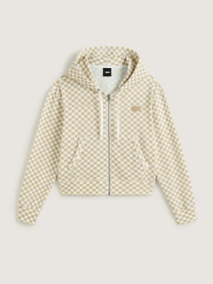 Vans - Bluza Pierce Shrunken Full Zip, female, Biały